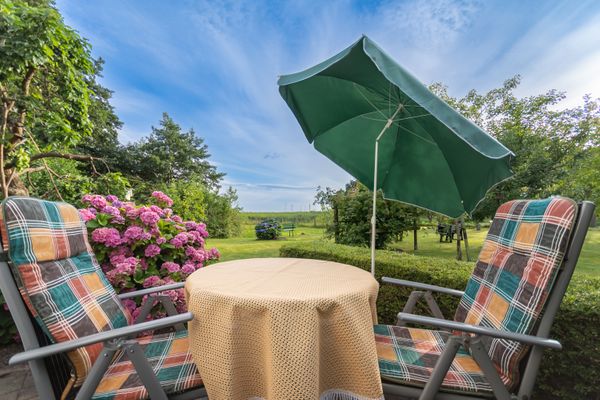  Am Bodden Krapp´s - Apartment Wieck - Terrasse