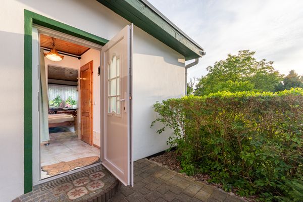  Am Bodden Krapp´s - Apartment Wieck - Fassade / Eingang