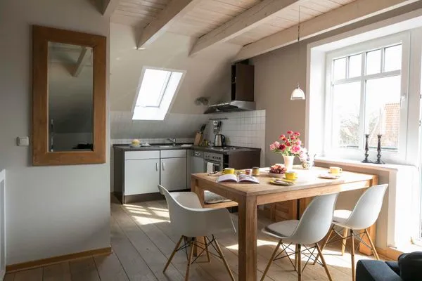 Küche/Esstisch  Ferienhaus Nils Holgersson - Wohnung 6