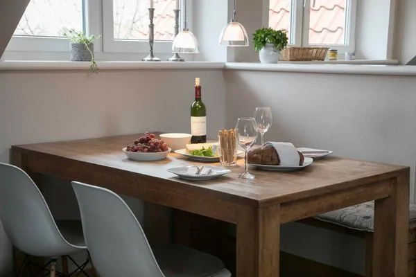 Esstisch  Ferienhaus Nils Holgersson - Wohnung  7