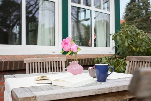 Terasse  Ferienhaus Nils Holgersson - Wohnung 2