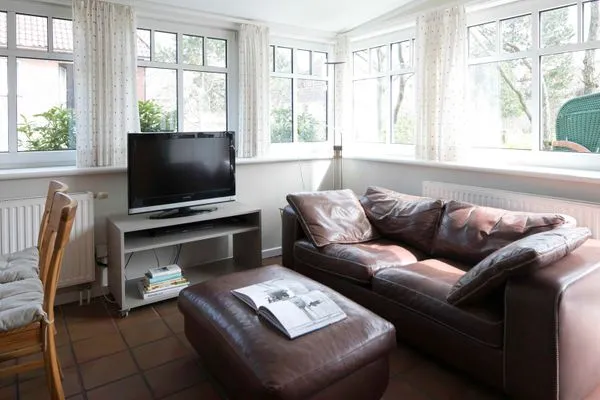 Wohnzimmer/Sofa  Ferienhaus Nils Holgersson - Wohnung 2