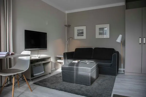 Wohnzimmer/Sofa  Ferienhaus Nils Holgersson - Wohnung 4