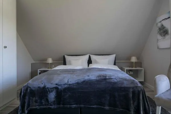 Schlafzimmer Gästehaus Orion - Doppelzimmer 5