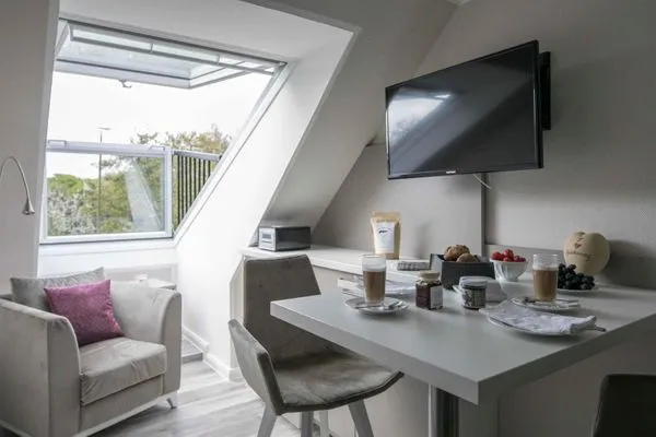 Gartenblick  Gästehaus Orion - Doppelzimmer 6