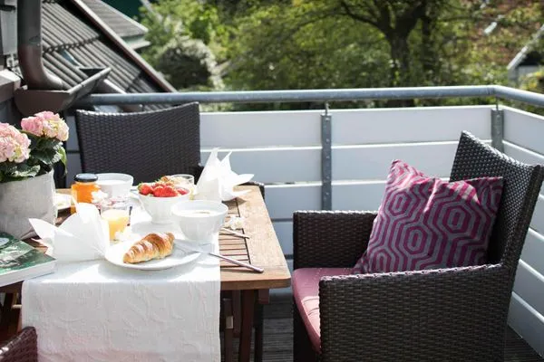 Balkon  Gästehaus Orion - Wohnung 10