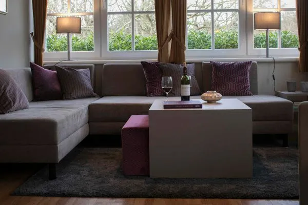 Wohnzimmer/Sofa  Gästehaus Orion - Wohnung 14