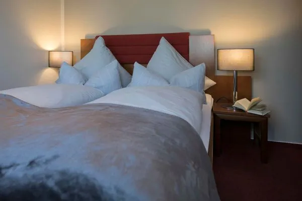 Schlafzimmer Gästehaus Orion - Wohnung 14