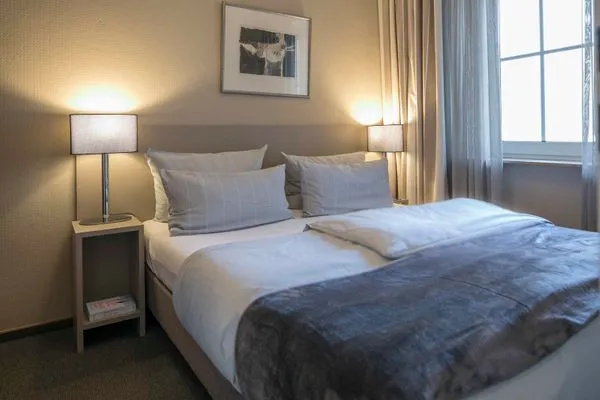 Schlafzimmer Gästehaus Orion - Wohnung 2