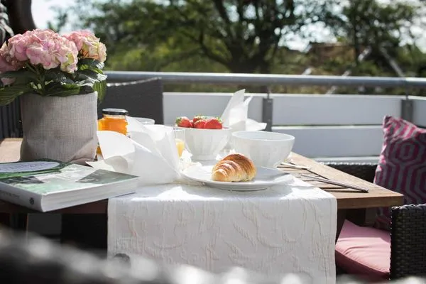 Balkon  Gästehaus Orion - Wohnung 3