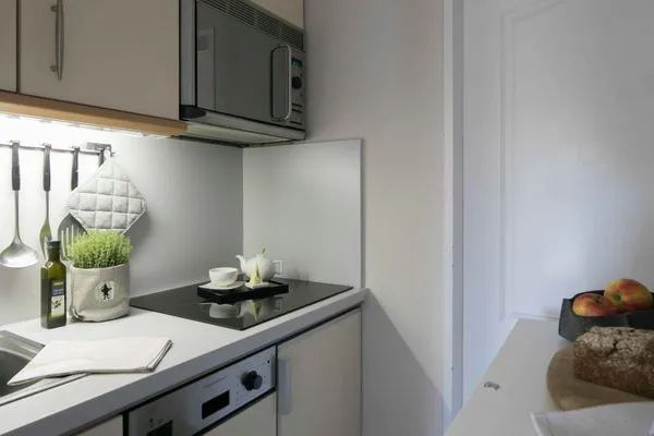 Küchenzeile  Gästehaus Orion - Wohnung 3