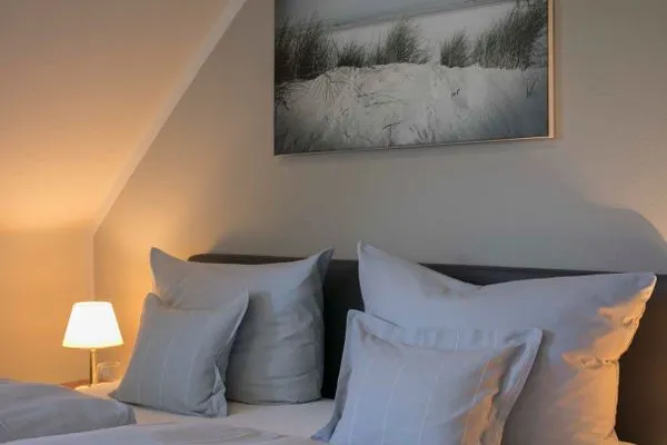 Schlafzimmer Gästehaus Orion - Wohnung 4