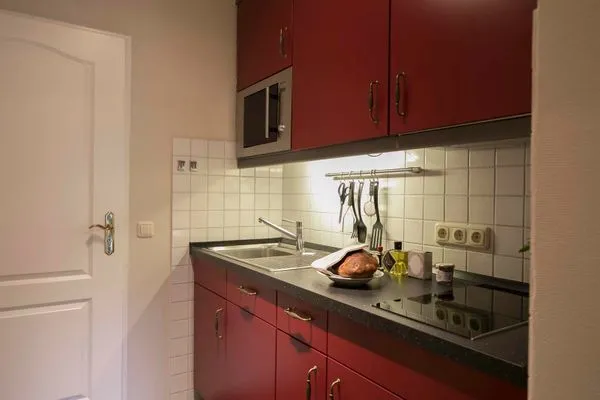 Küchenzeile  Gästehaus Orion - Wohnung 8