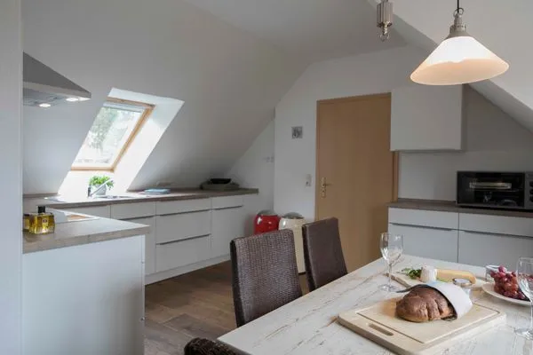 Küchenzeile  Ferienwohnung Schniedershuus