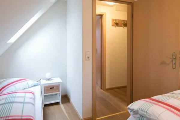 Schlafzimmer Ferienwohnung Schniedershuus