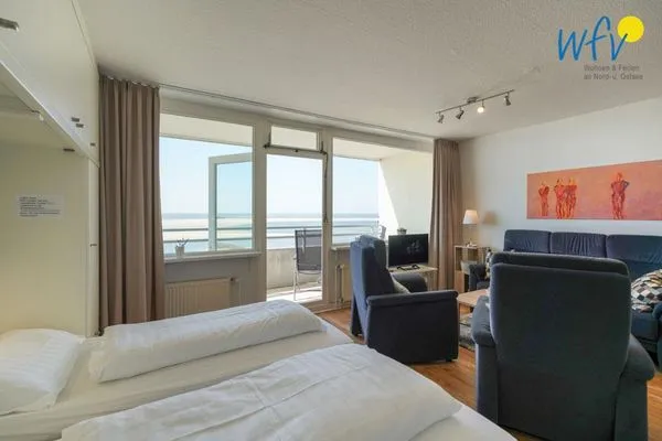 Wohnzimmer Ferienhaus Seeblick Ferienwohnung Irmi