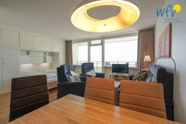Wohnzimmer Ferienhaus Seeblick Ferienwohnung Irmi