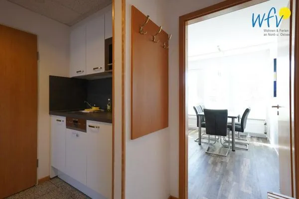 Küche / Küchenzeile Appartement-Haus Regina Ferienwohnung StrandGut9