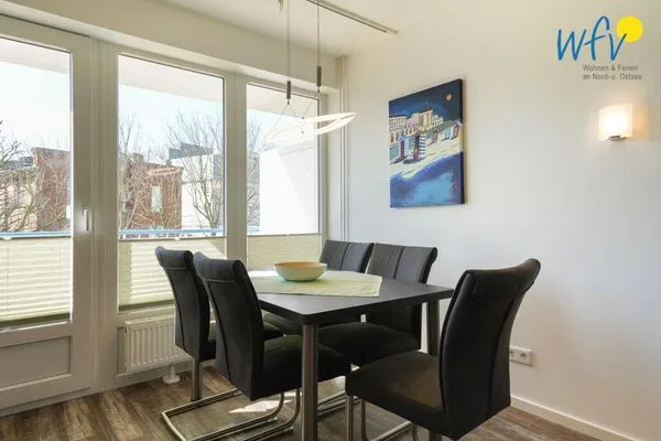Wohnzimmer Appartement-Haus Regina Ferienwohnung StrandGut9