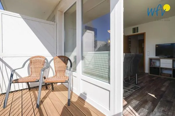 Balkon Appartement-Haus Regina Ferienwohnung StrandGut9