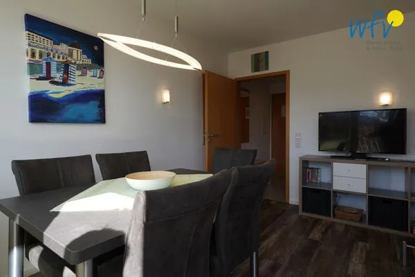 Wohnzimmer Appartement-Haus Regina Ferienwohnung StrandGut9