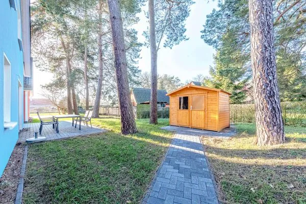 Ferienwohnung Merlin Nest Röbel/Müritz - Garten  Merlin Nest