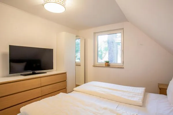 Ferienwohnung Merlin Ausguck Röbel/Müritz - Schlafzimmer  Merlin Ausguck