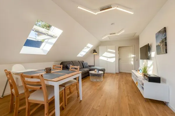 Ferienwohnung Merlin Ausguck Röbel/Müritz - Essbereich  Merlin Ausguck