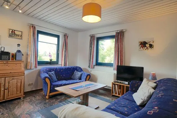 Wohnzimmer  Ferienwohnung Isi-Blick für 4 bis zu Personen - Reiterferien