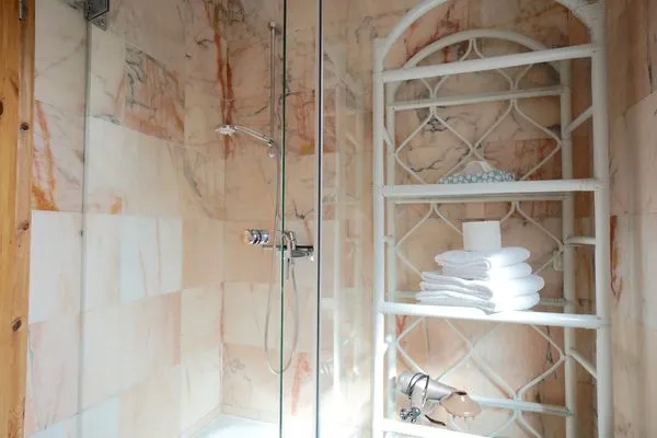 Badezimmer  Ferienwohnung Isi-Blick für 4 bis zu Personen - Reiterferien