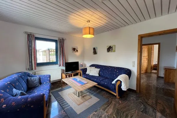 Wohnzimmer  Ferienwohnung Isi-Blick für 4 bis zu Personen - Reiterferien