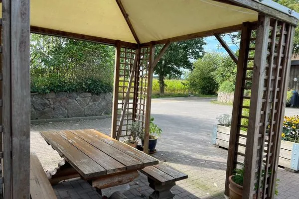 Terrasse  Ferienwohnung Isi-Blick für 4 bis zu Personen - Reiterferien