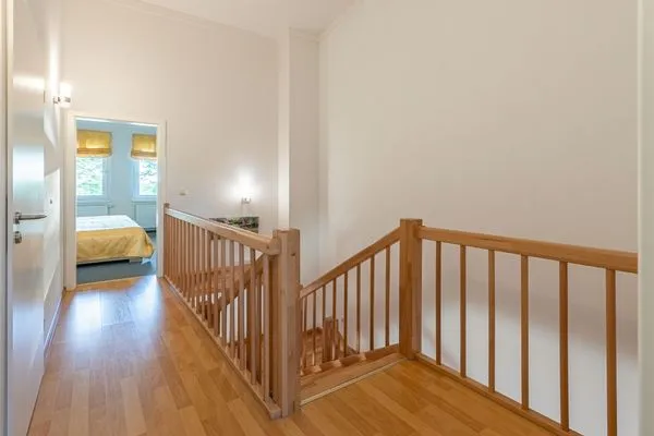 Ferienwohnung Stockente Treppe zum Obergeschoss  Stockente