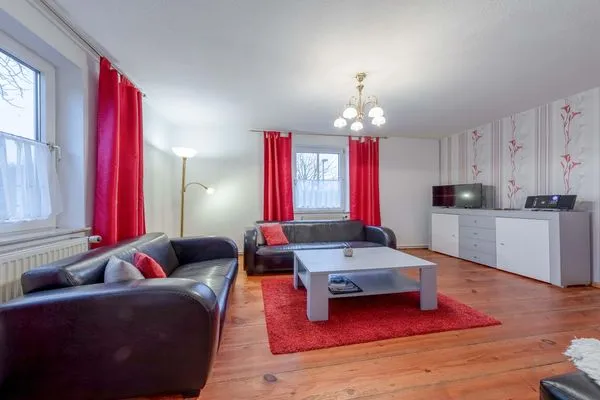 Ferienwohnung Rohrdommel Wohnzimmer  Rohrdommel