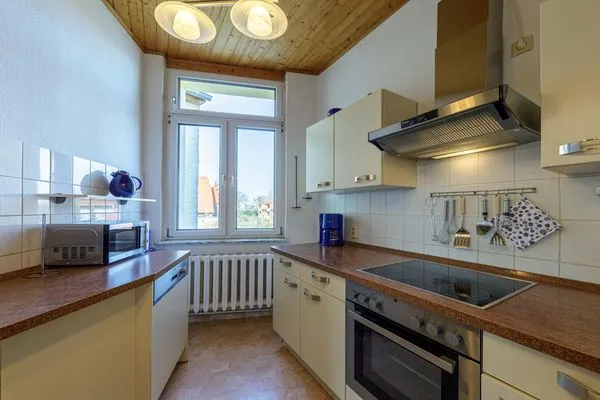 Ferienwohnung Oase am See Waren (Müritz) - gut ausgestattete Küche  Oase am See