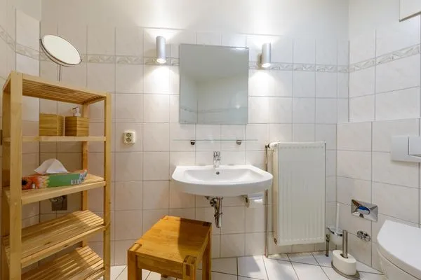 Ferienwohnung Jolle Waren Müritz - Badezimmer  Jolle