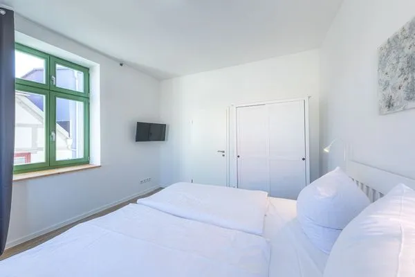 Ferienwohnung Family Suite Schlafzimmer mit Doppelbett  Family Suite