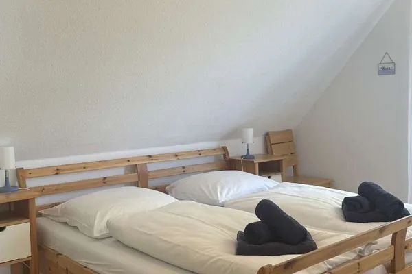 Schlafzimmer Huus 24 Doppelhaushälfte