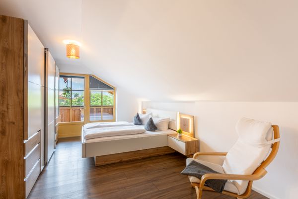  Ferienwohnung Griabig Ferienwohnungen in Schwangau - Bett