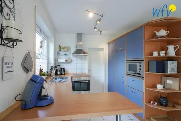Küche / Küchenzeile Ferienhaus Seepferdchen Ferienhaus Seepferdchen