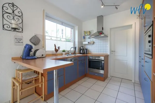 Küche / Küchenzeile Ferienhaus Seepferdchen Ferienhaus Seepferdchen