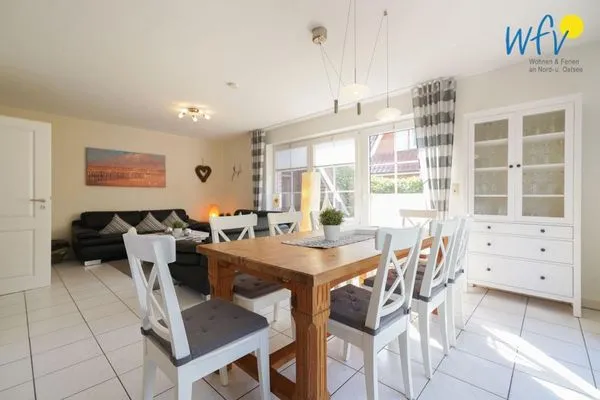 Wohnzimmer Ferienhaus Seepferdchen Ferienhaus Seepferdchen