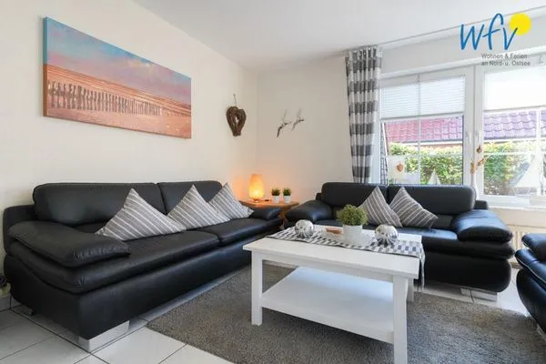 Wohnzimmer Ferienhaus Seepferdchen Ferienhaus Seepferdchen