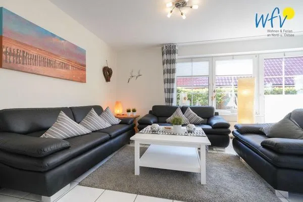 Wohnzimmer Ferienhaus Seepferdchen Ferienhaus Seepferdchen