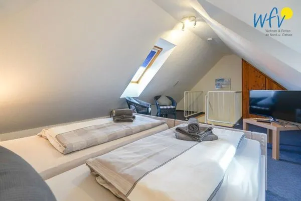Schlafzimmer Ferienhaus Seepferdchen Ferienhaus Seepferdchen