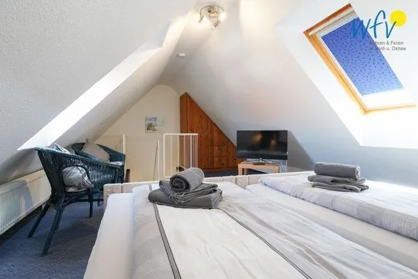 Schlafzimmer Ferienhaus Seepferdchen Ferienhaus Seepferdchen