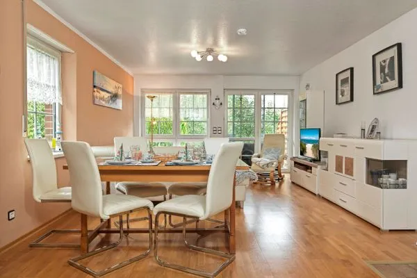 Wohnzimmer Landhaus am Meer Avalee