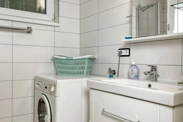 Badezimmer Landhaus am Meer Avalee