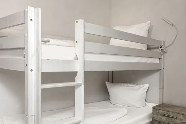 Schlafzimmer Landhaus am Meer Avalee