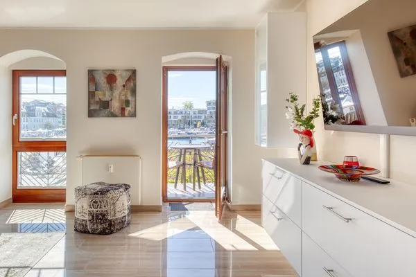 Ferienwohnung CityFlair Waren (Müritz) - Wohnen mit Ausblick  CityFlair